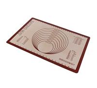 Nikou Silicone Glass Fiber Baking Mat, Kneading Mat, Baking Sheet for Home Kitchen Bakery, Non-Stick, Heat-Resistant, 40 x 30 cm, Versatile Kitchen Tool