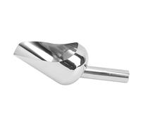 Nikou Stainl Steel Ice Food Scoop, Multipurpose Large Capacity Food Shovel for Kitchen, Bar, Buffet, Party, Wedding, Heavy-Duty, 10 oz, 25 cm Long