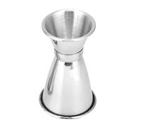 Nikou Stainless Steel Bar Shaker Tool Cocktail Shakers with Cocktail Jigger and Measuring Cup(25ml/10ml)