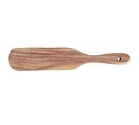Nikou Teak Spatula, Flat Shape Food Grade Wooden Cooking Spatula for Home Kitchen, 25.5 x 6 cm, Cooking Tool, Kitchen Utensils, Cooking Supplies