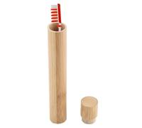 Nikou Toothbrush Case, Eco-Friendly Wooden Travel Toothbrush Holder Portable Toothbrush Storage Case Toothbrush Box for Daily, Travel