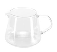 Nikou Transparent High Borosilicate Glass Coffee Sharing Cup, 650ml Anti-Scalding Tea Mug, Transparent Mug for Drinking, Home Supplies