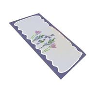 Nikou Waterproof Desk Pad Protector, Large 60x100cm / 23.6x39.4in, Stylish er Pattern PVC Mat for Study, Bedroom, Office, Eye Protection, Purple