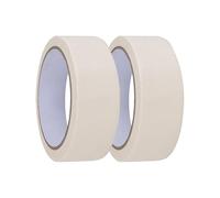 Nikovoke 2 Pcs Masking Tape 20mm x 50m, Painting Tape Tape Professional Masking Tape for Painting, Decoration, DIY Office, Art, Crafts