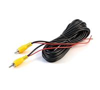 Nikovoke Backup Camera RCA Video Cable, 6m Car Rear View Camera Extension Cable with Detection Wire for Truck SUV - Male to Female