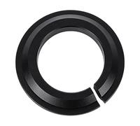 Nikovoke Bicycle Front Fork Adapter, Steering Ring for Tapered Steer Tube Headset Conversion - For 44-56mm Cartridge Bearings 29.8mm