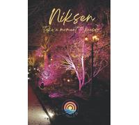 Niksen Notebook: Take a Moment To Pause with this self-care gratitude well-being journal. Lined 120 page notebook.