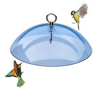Niktule Baffle for Bird Feeders | Weather Guard Protective Dome for Rain Snow Sun | Mealworm Feeders for Squirrel Hummingbird Bluebird, 26cm / 10 Inch