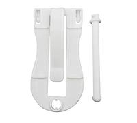 Niktule Bird Food Holder Clip For Cage - Feeding Tool Fruit Vegetable Cuttlefish Bone Treats Clamp For Parrot Parakeet Budgie Canary Cockatiel Conure | Plastics Small Birds Cage Accessories Feeder