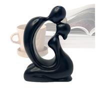 Niktule Couple Decor - Decorative Figurine Couple Ornament - Abstract Ornament Sculpture Romantic Decorations for Marriage Bridal Family Room Bedroom Table Home Birthday