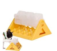 Niktule Puzzle Feeder for Dogs | Treat Dispensing Puzzle Toys Training Interactive Puzzle Feeder | Rotating Flower Food Toys Fun Adjustable Slow Feeder for Small Cats
