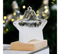 Niktule Storm Glass, Storm Glass Weather Predictor, Weather Forecaster, Weather Station Liquid Barometer Weather Predictor, Stylish Creative Desktop Decorative Bottle - Unique