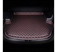 NIKTVEZ Car Leather Boot Liners, for Volkswagen UP 2015-2016 Waterproof Boot Mats Cargo Tray Protector Liners Wear-Resistant Protector Pad Interior Accessories,A