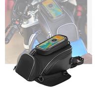 NIKTVEZ Motorcycle Tank Bag for Suzuki B King 2008 2009 2010 2011 2012, Waterproof, Adjustable Motorcycle Travel Luggage,A
