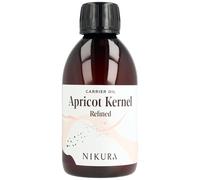 Nikura Apricot Kernel Oil (Refined) - 250ml | for Skin, Hair, Body, Face | Moisturising Carrier Oil | Vegan & UK Made | BPA Free