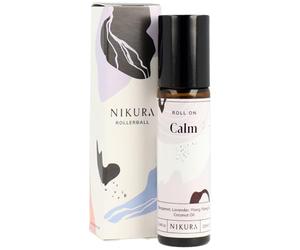 Nikura Calm Roll On Essential Oil Blend - 10ml | for Sleep, Relaxing, Aromatherapy | Use on Skin, Temples, Pulse Points, Wrists, Neck