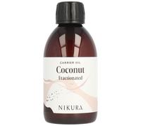 Nikura Coconut (Fractionated) Carrier Oil - 250ml | for Skin, Hair Care, Soap Making, Body and Face | Moisturising, Hydrating & Nourishing | Vegan & UK Made