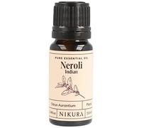 Nikura Neroli (Indian) Essential Oil - 10ml | 100% Pure Natural Oils | Perfect for Aromatherapy, Diffusers, Soap Making, Candle Making | Great for Skin, Headache Relief | Vegan & UK Made