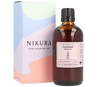 Nikura Patchouli (Indonesian) Essential Oil 100ml | 100% Pure Natural Oils | Perfect for Aromatherapy, Diffusers, Humidifier, Bath | Great for Self Care, Massage, Skin | Vegan & UK Made