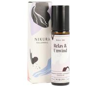 Nikura Relax & Unwind Roll On Essential Oil Blend - 10ml | for Sleep, Relaxing, Anxiety, Aromatherapy | Use on Skin, Temples, Puls
