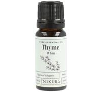 Nikura Thyme Essential Oil | Thyme Oil for Hair Growth, Skin, Aromatherapy Diffuser, Scalp Oil, Hair Care | Perfect for Soap Making, Candle Scent, Bath, Massage | 10ml | Vegan & UK Made | 100% Pure