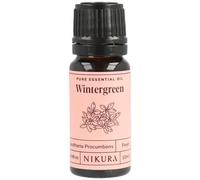 Nikura Wintergreen Essential Oil - 10ml | 100% Pure Natural Oils | Perfect for Aromatherapy, Diffusers, Humidifier | Great for Self Care, Muscle Ache, Skin | Vegan & UK Made