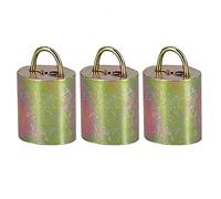 nikusaz 3Pcs Alloy Livestock Bell Thickd Anti Lost Sheep Bell for Cow Outdoor Stock Farm No. 5 Bell (Bell No. 5)