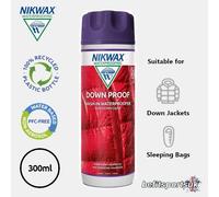 NIKWAX DOWN PROOF WASH-IN WATERPROOFING DOWN JACKETS PROOF WASHING MACHINE GTX