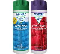 Nikwax Down Wash/ Down Proof - 2 x 300ml - - Size: ONESIZE
