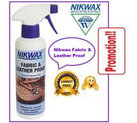 Nikwax Fabric & Leather Proof Waterproofing for Hiking, Walking Army Footwear