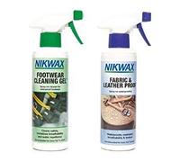 Nikwax - Footwear Cleaning Gel spray/Fabric & Leather Proof spray - 300ml