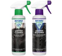 Nikwax Leather Cleaner And Restorer Care Pack Cleans Conditions, Proofs
