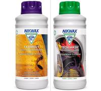 Nikwax Tech Wash and TX Direct Twin Pack - 2x 1Litre, Free Next Day Delivery
