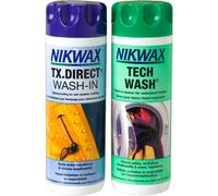 Nikwax Tech Wash and TX. Direct Wash-In Twin Pack