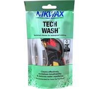 Nikwax TECH WASH Wash-In Cleaner - 100ml, Technical Cleaner and Wash-In Waterproofer for Waterproof Clothing
