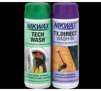 Nikwax TX Direct Wash In & Tech Wash 300ml Twin Pack