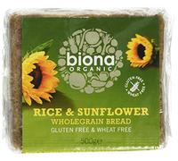 Biona Organic Rice Bread with Sunflower Seed, 500g