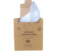 Nilaqua Biodegradable, Supersoft, Highly Absorbent Dry Wipes, pk of 100 - 1