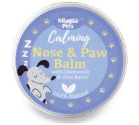 Nilaqua Calming Chamomile Nose & Paw Balm | All Natural Dog Paw Balm | Moisturising Balm For Dogs Cracked Dry Paw Pads & Nose | Chamomile For Anxious Dogs, Reducing Stress | Lick Safe | Organic 30ml