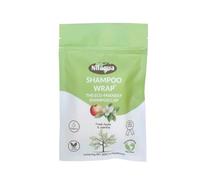 Nilaqua NO Rinse Shampoo Wrap_the World's First Biodegradable Rinse Free Shampoo Cap - 100% Biodegradable Bamboo | Waterless Hair Wash for Elderly | Pleasant Fragrance - Fresh Apple & Jasmine 1 Pack