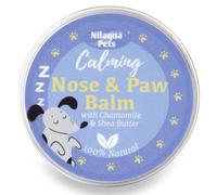Nilaqua Calming Chamomile Nose & Paw Balm | All Natural Dog Paw Balm | Moisturising Balm For Dogs Cracked Dry Paw Pads & Nose | Chamomile For Anxious Dogs, Reducing Stress | Lick Safe | Organic 30ml