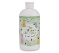 Nilaqua Pets The Critters Shampoo 240ml Contains Essential Oils to Naturally Repel Fleas Ticks No Water Needed Pet Shampoo Gentle Cleansing Formula for Dogs & Puppies