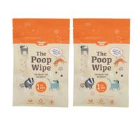 Nilaqua The Big Poop Wipe - Plastic Free for Emergency Mucky Incidents - Twin PK - 2pk