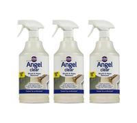 Nilco Angel Clear 3L Mould Algae Remover Cleaner Walls Tiles Pvc Patios 3X 1L