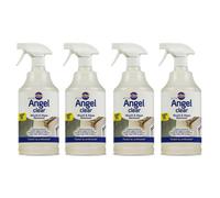 Nilco Angel Clear 4L Mould Algae Remover Cleaner Walls Tiles Pvc Patios 4X 1L