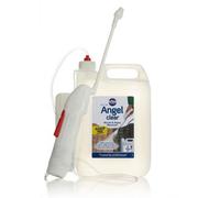 Nilco Angel 5L Clear with Battery Operated Sprayer Mould, Algae, Fungus, Black Spot Remover Bleach Free Controls Re-Growth for Up to 3 Years Internal External Walls, Tiles, PVC, Patio|NIL052