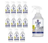 Nilco Angel Glass 12L Self Cleaning Treatment Cleaner For Mirrors Tiles Screens