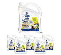 Nilco Angel Glass 12L Self Cleaning Treatment Cleaner Mirrors Tiles Screens 6X2L