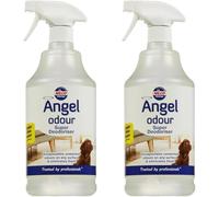 Nilco Angel Stain Carpet & Fabric Tough Stain Remover 1L Bleach Free Colour Safe Removes Oil, Tar, Marker Pen, Blood, Dirt, Biro, Curry Sauce, Beetroot, Chocolate and More |NIL066 (Pack of 2)