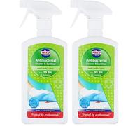 Nilco Antibacterial Cleaner and Sanitiser 500ml Multi-Surface Spray (Pack of 2)